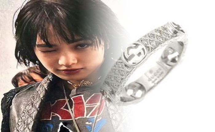 gucci ダブル g リング