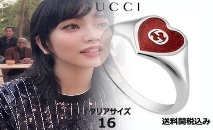 グッチ 指輪 レディース ゴールド