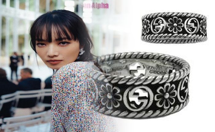 グッチ 指輪 アイコン リング