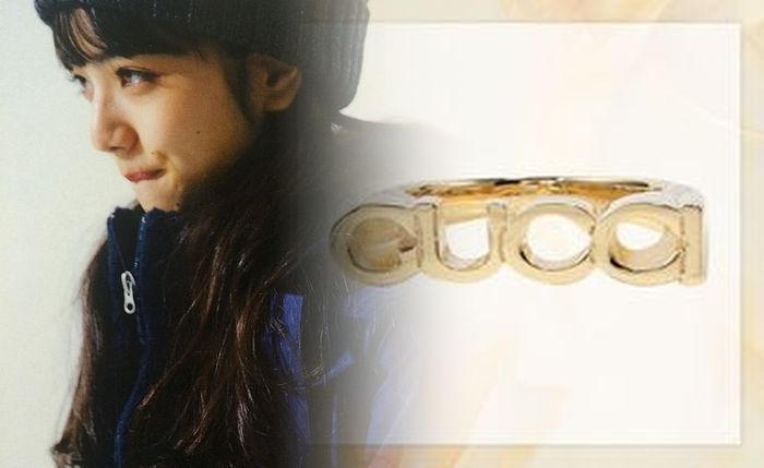 グッチ 指輪 レディース ゴールド