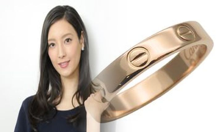 カルティエ ダムール 結婚 指輪