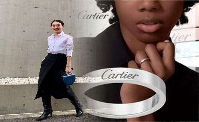 カルティエ 結婚 指輪 ダイヤ なし