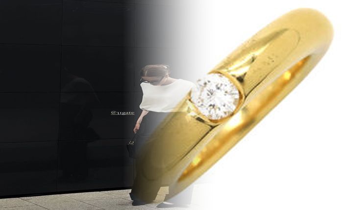 カルティエ 結婚 指輪 バレリーナ カーブ