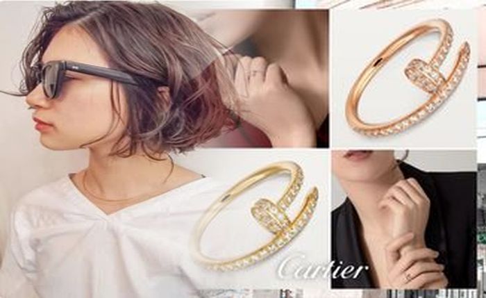 カルティエ 指輪 メンズ ダイヤ