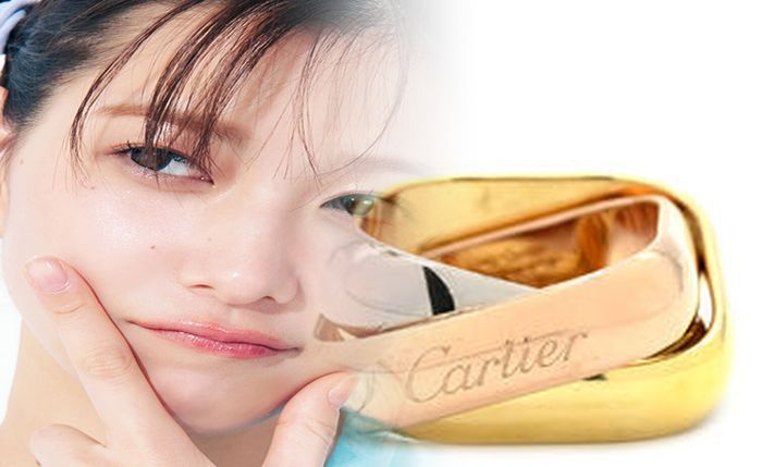 カルティエ 三 連 リング バブル