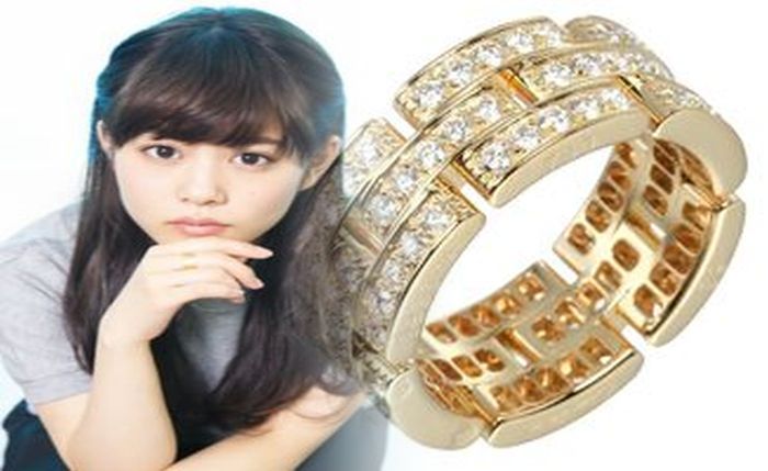 カルティエ スリー カラー リング