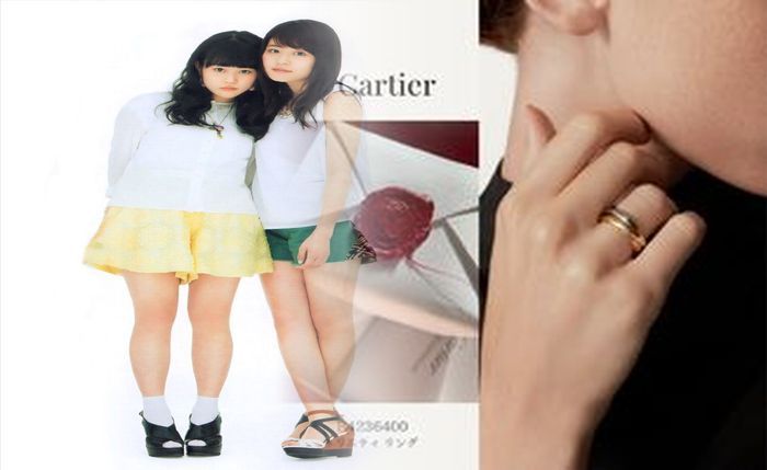 カルティエ 指輪 ホワイト ゴールド