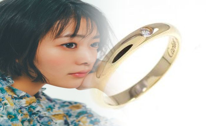 カルティエ 結婚 指輪 スリー ゴールド
