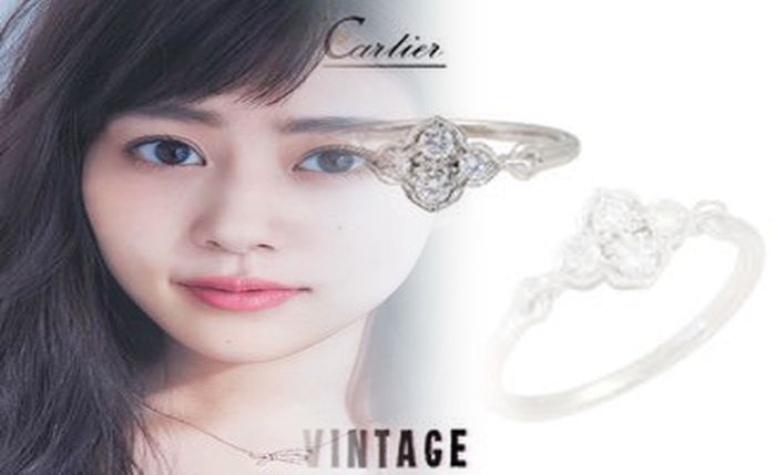 カルティエ ダムール エンゲージメント リング
