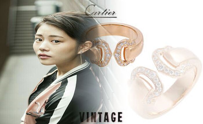 カルティエ 三 連 リング 新品