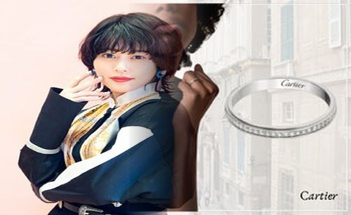 カルティエ 三 連 リング 古い