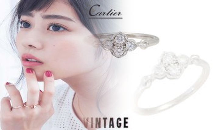 ゴールド 結婚 指輪 カルティエ