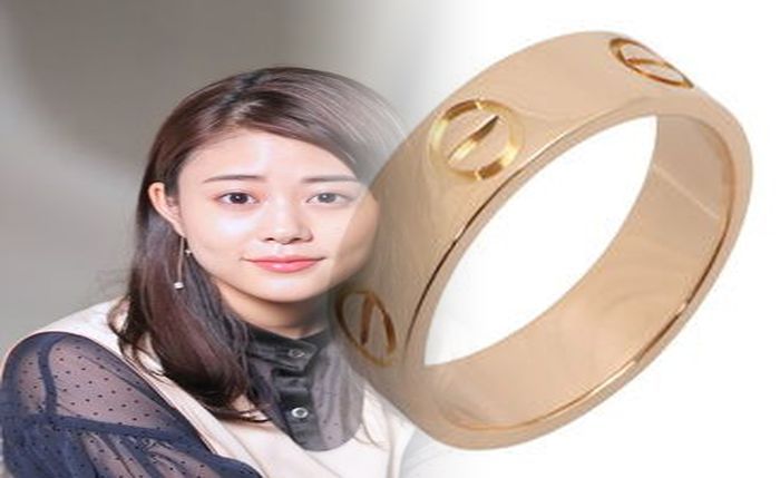 カルティエ 指輪 ゴールド ダイヤ