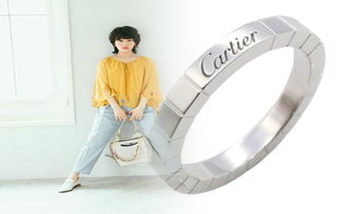 カルティエ トリニティ リング 細い