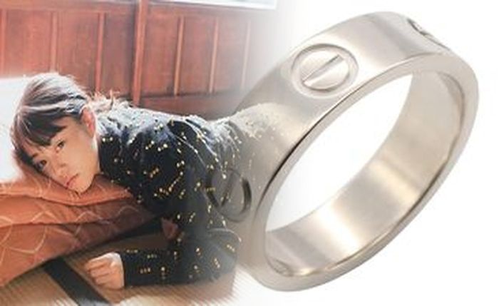 カルティエ ハッピー バースデー 指輪