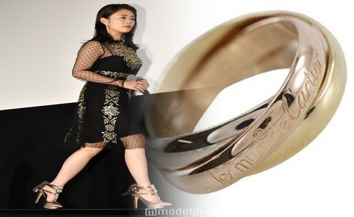 カルティエ ダムール エンゲージメント リング