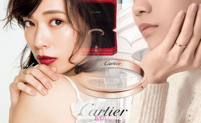 カルティエ 三 連 リング 古い