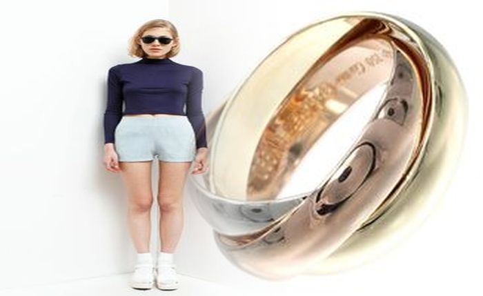 カルティエ 三 連 リング バブル