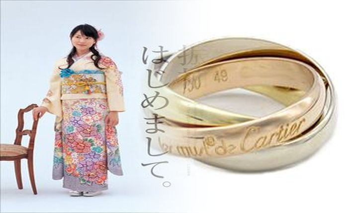 カルティエ 結婚 指輪 トリニティ