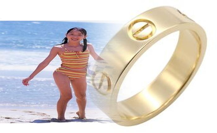 カルティエ 指輪 ホワイト ゴールド