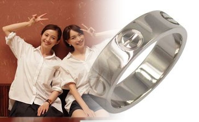 カルティエ 指輪 トリニティ ダイヤ