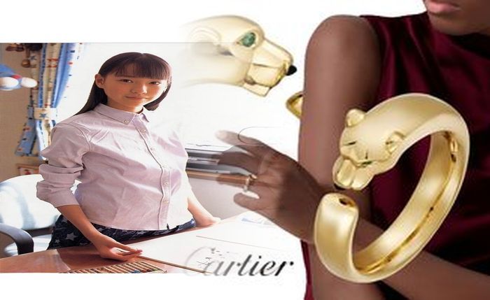 ハーフ エタニティ リング カルティエ