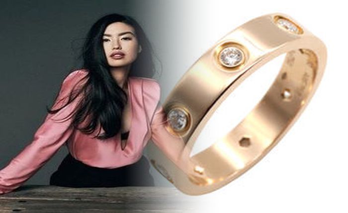 カルティエ ダムール ウェディング リング