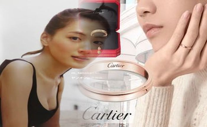 カルティエ 指輪 重ね 付け