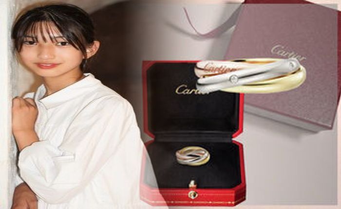 カルティエ 指輪 トリニティ 刻印