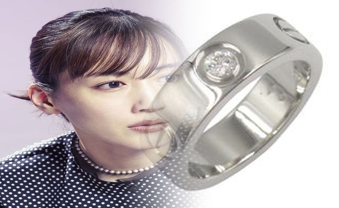 カルティエ ヌーベル バーグ リング