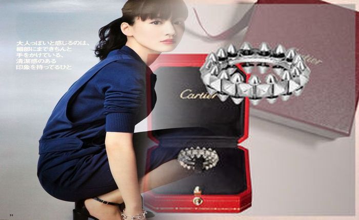 1 カラット ダイヤ 指輪 カルティエ