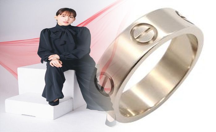 エタンセル ドゥ カルティエ 婚約 指輪