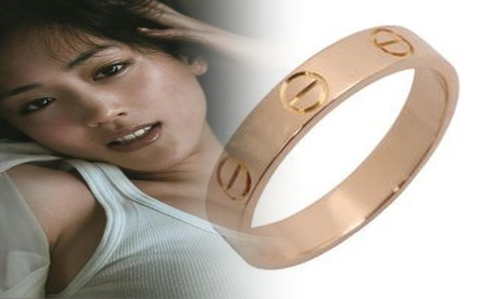 カルティエ ダムール ウェディング リング