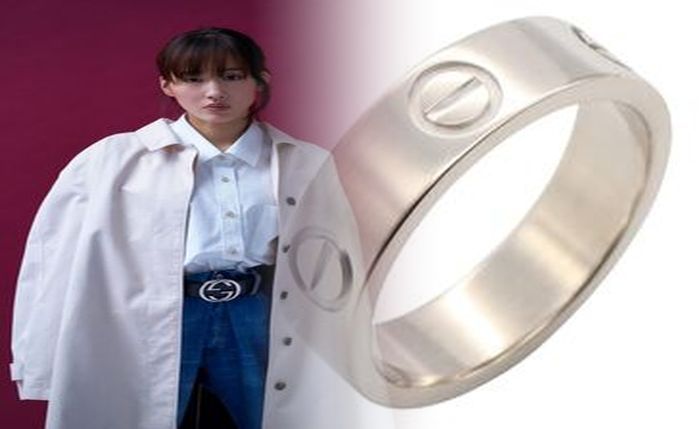 カルティエ バレリーナ 結婚 指輪 重ね 付け