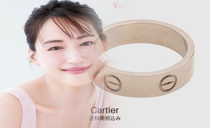 カルティエ 指輪 重ね 付け