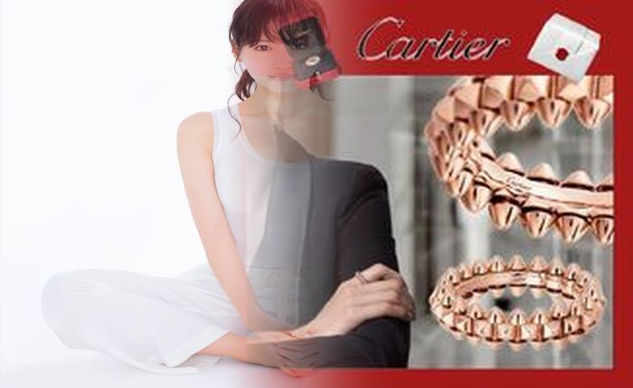 カルティエ の 三 連 リング