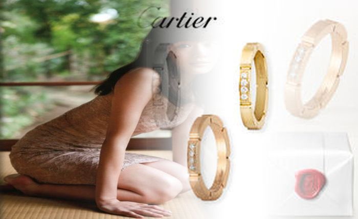 カルティエ ペア リング 人気