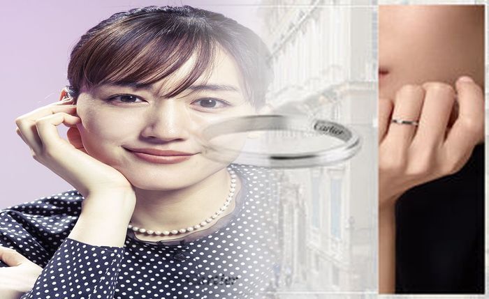 カルティエ 指輪 ゴールド ダイヤ