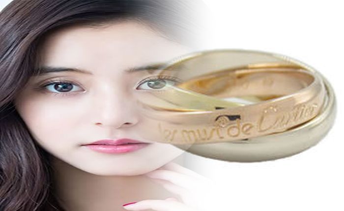 カルティエ 指輪 トリニティ リング