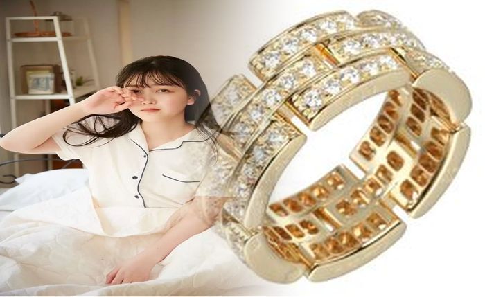 カルティエ 指輪 トリニティ ダイヤ