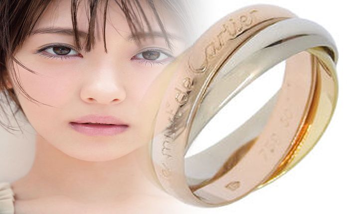 カルティエ トリニティ リング お守り