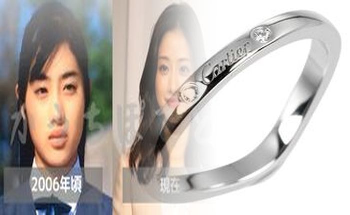 カルティエ 結婚 指輪 v 字