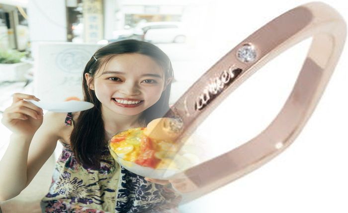 カルティエ 三 連 リング 新品