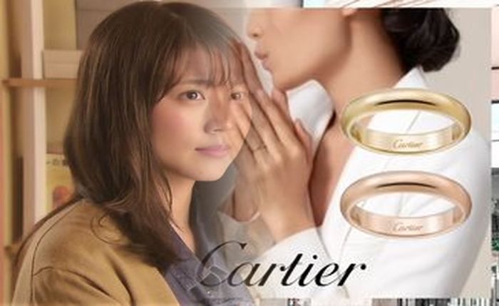 カルティエ 結婚 指輪 ストレート