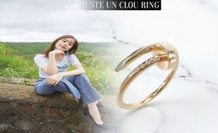 カルティエ 指輪 トリニティ 刻印