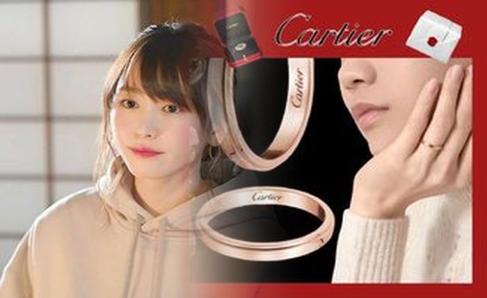 サファイア 婚約 指輪 カルティエ