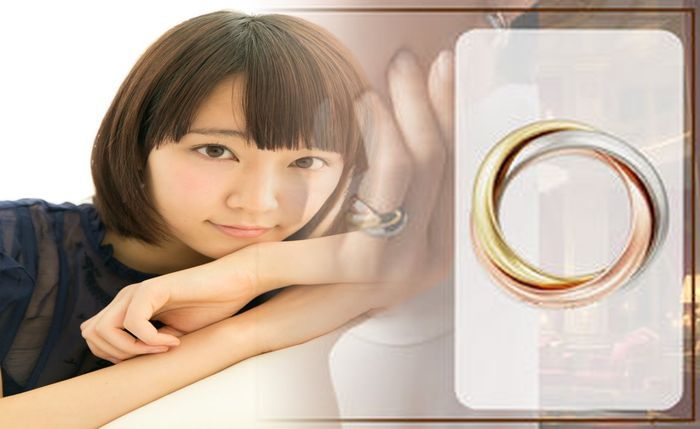 カルティエ スリー カラー リング