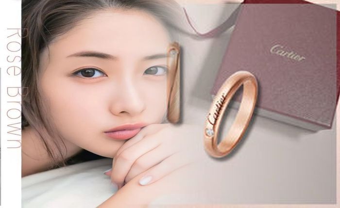 カルティエ 指輪 ホワイト ゴールド