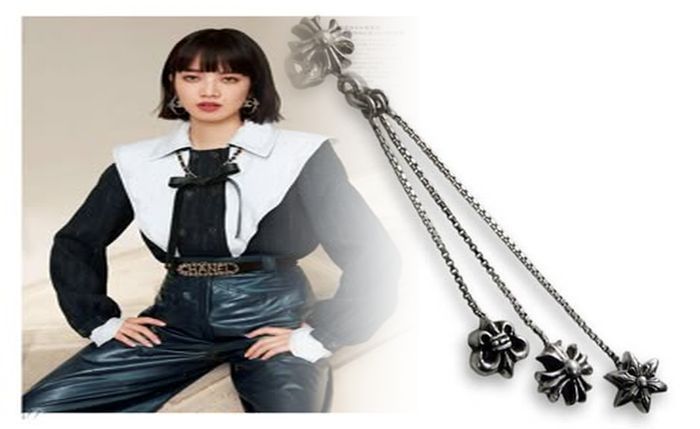 クロム ハーツ ピアス 芸能人