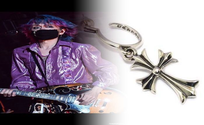 クロム ハーツ ピアス 着用 画像